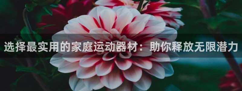凯捷体育注册：选择最实用的家庭运动器材：助你释放无限