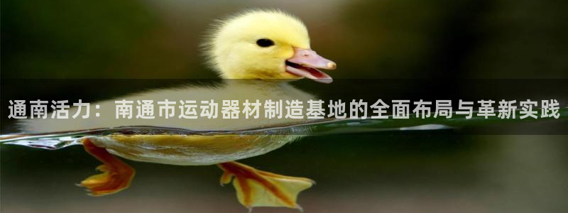 凯捷体育娱乐网站：通南活力：南通市运动器材制造基地的